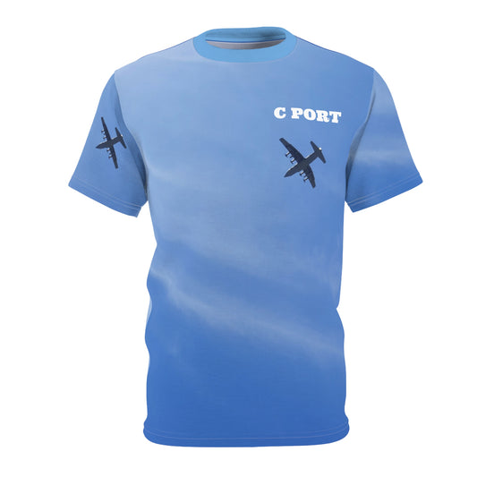 C Port Columbian Coffee Unisex Cut & Sew Tee (AOP)