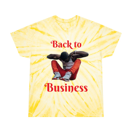 Baxk to Business  7 Summers Tie-Dye Tee, Cyclone