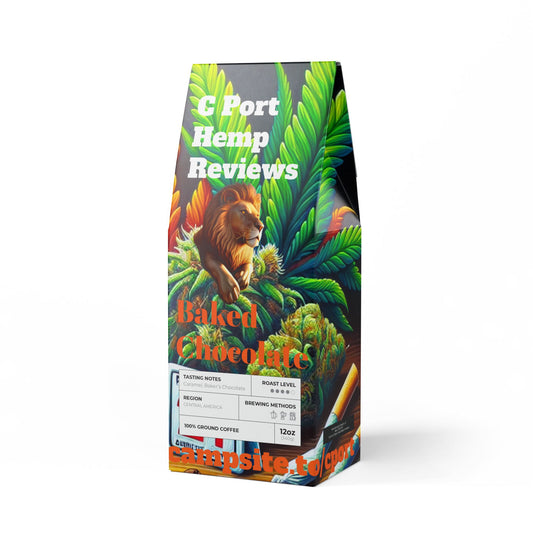 C Port Hemp Reviews Baked Chocolate Flathead Valley Coffee Blend (Medium-Dark Roast)