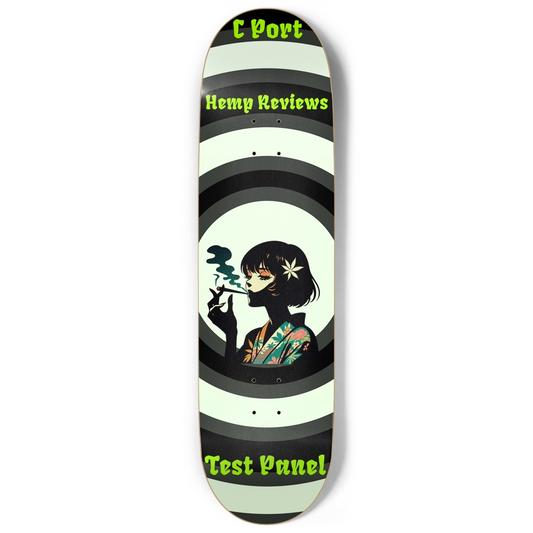 C Port Hemp Reviews Test Panel #10 SmoKim Glow in the Dark