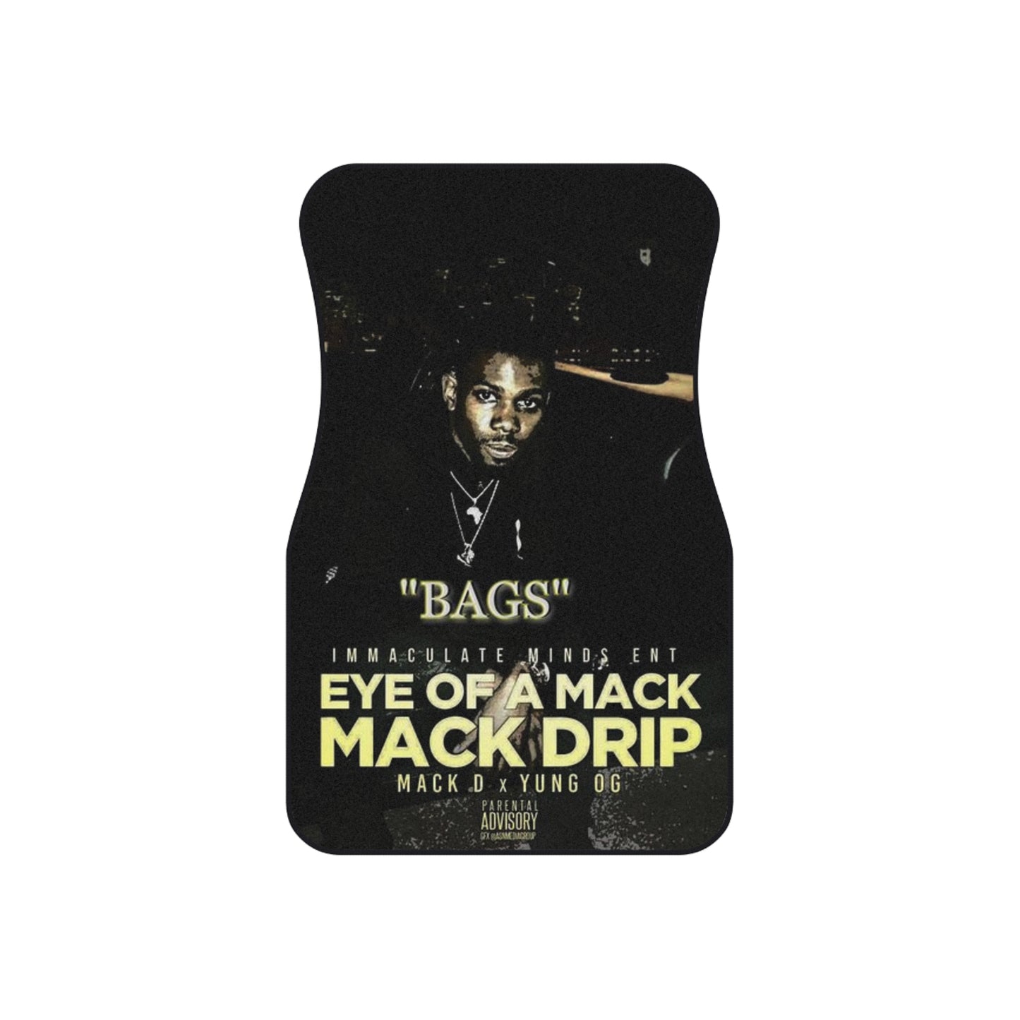 Mack D Bags Car Mats (Set of 4)