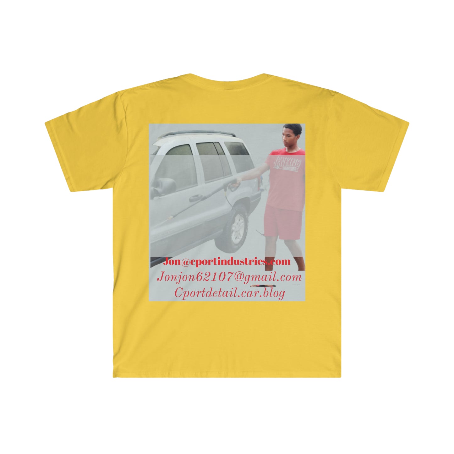 Jon's Mobile Detailing Unisex Softstyle T-Shirt