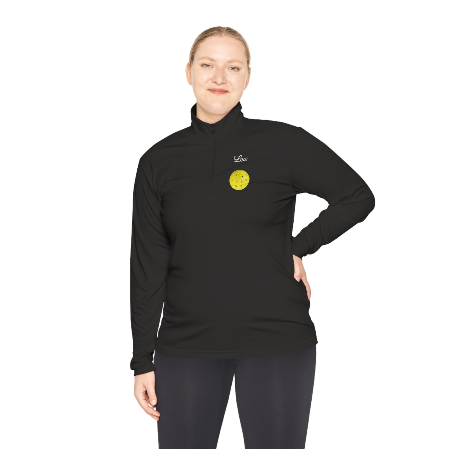 LEW Pickleball Unisex Quarter-Zip Pullover