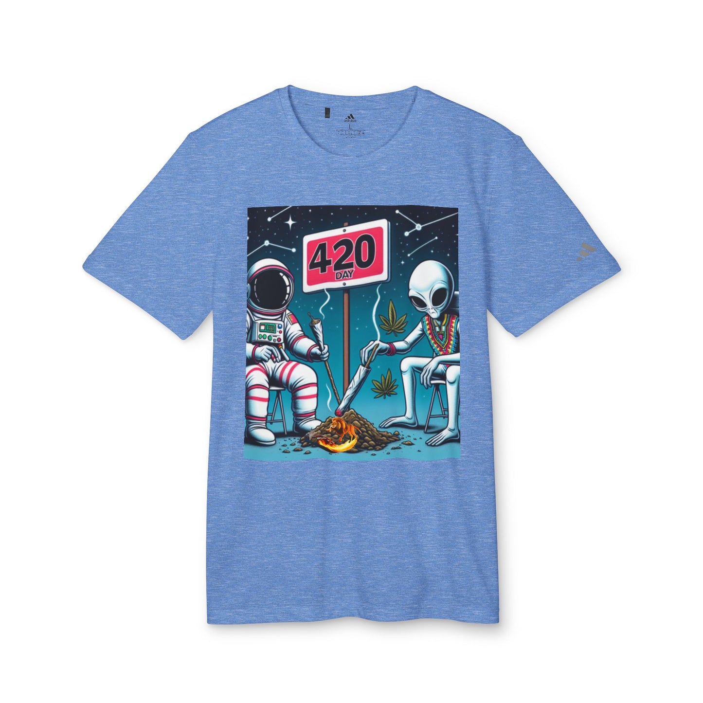 420 Day Astronauts Unisex Sport T-Shirt