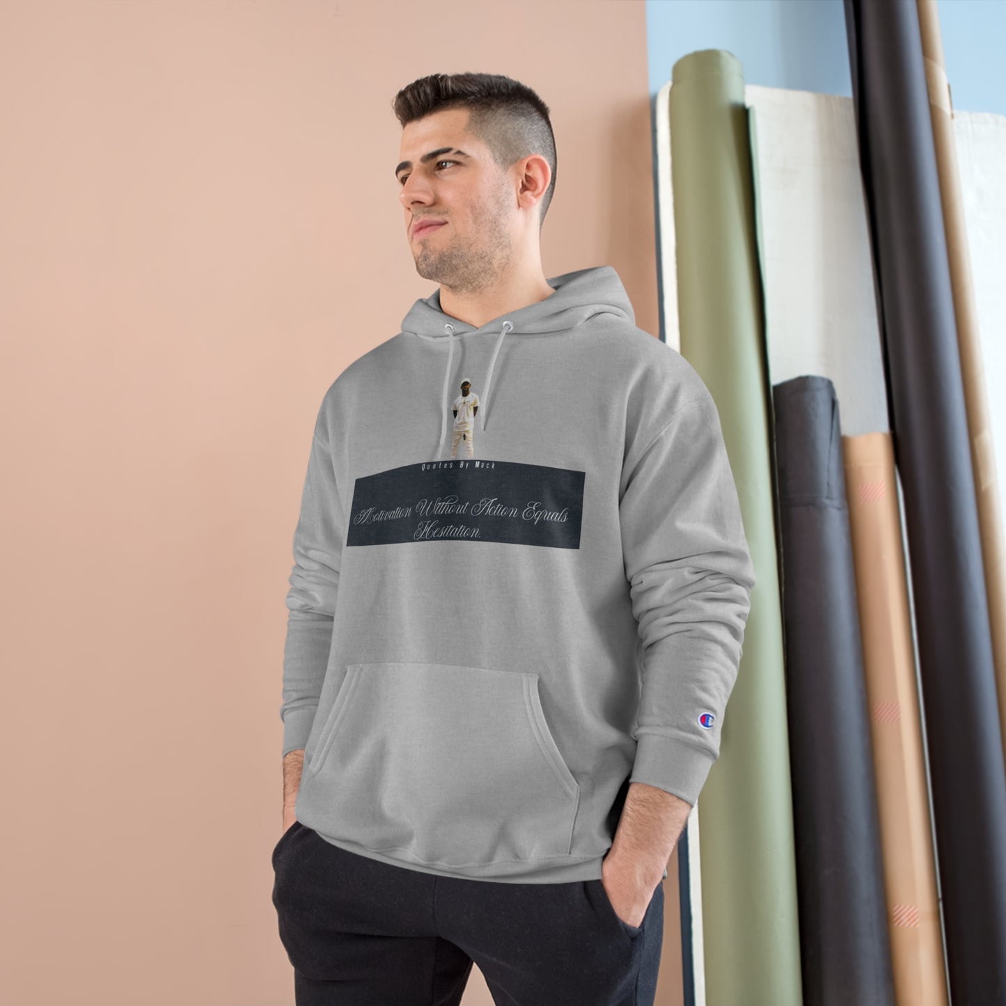 Quotes by Mack IME Champion Hoodie