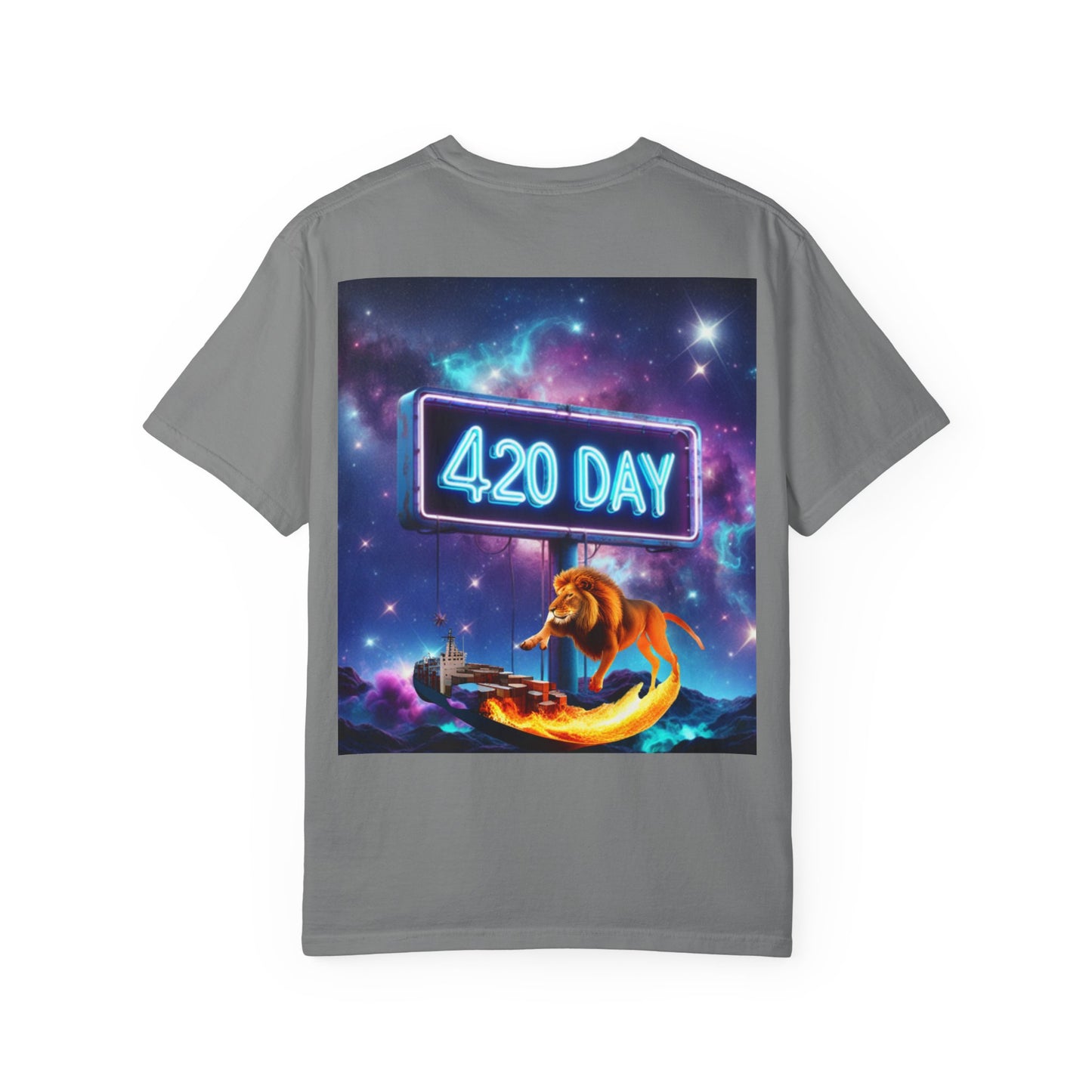 420 Day Sign Unisex Garment-Dyed T-Shirt