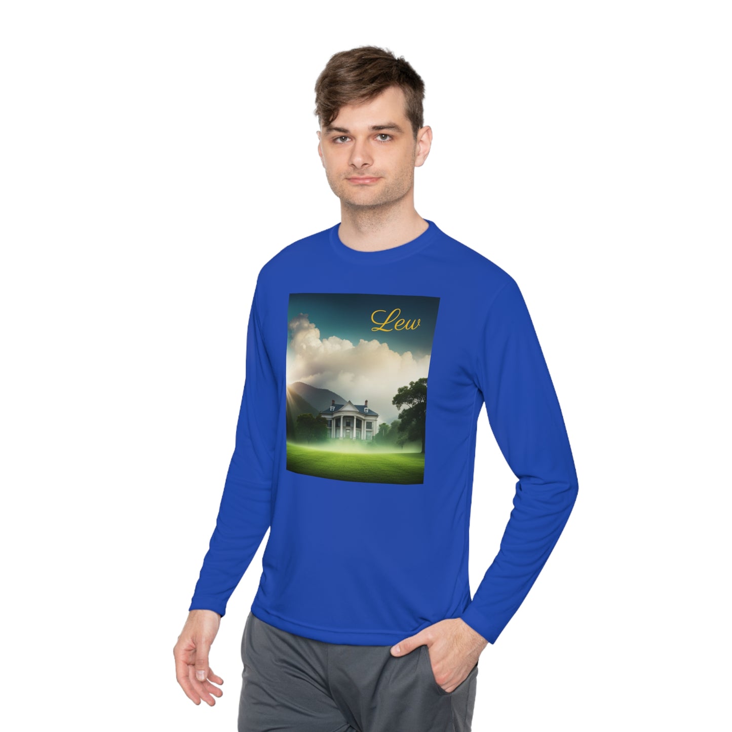 Lew Mansion Unisex Lightweight Long Sleeve Tee