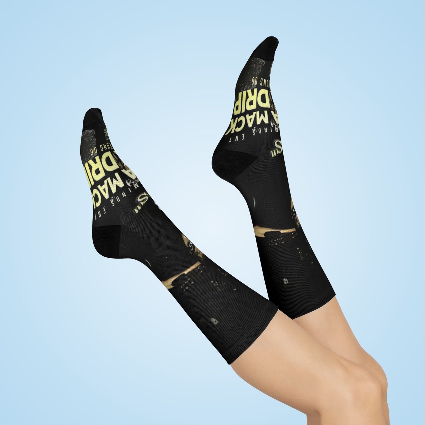 Mack D Bags Cushioned Crew Socks