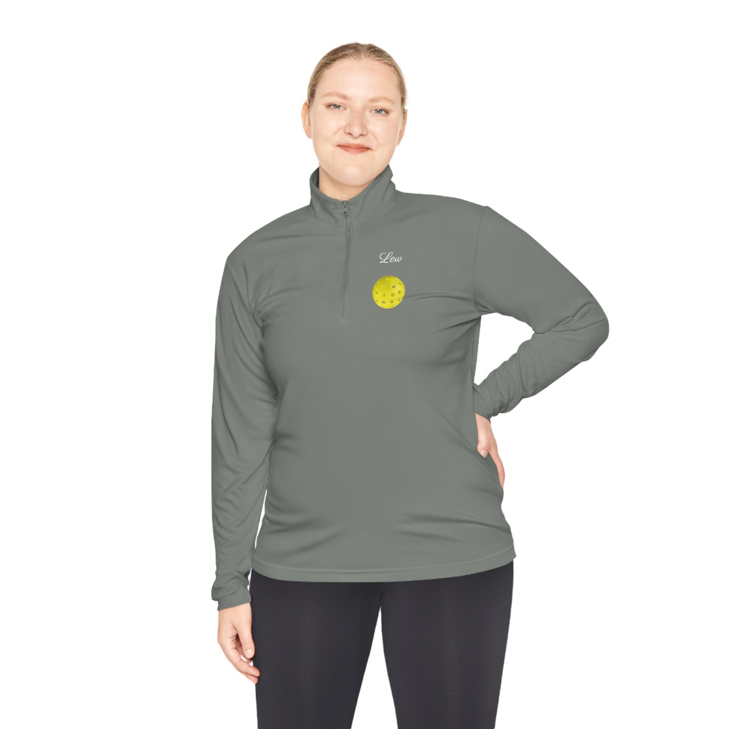 LEW Pickleball Unisex Quarter-Zip Pullover