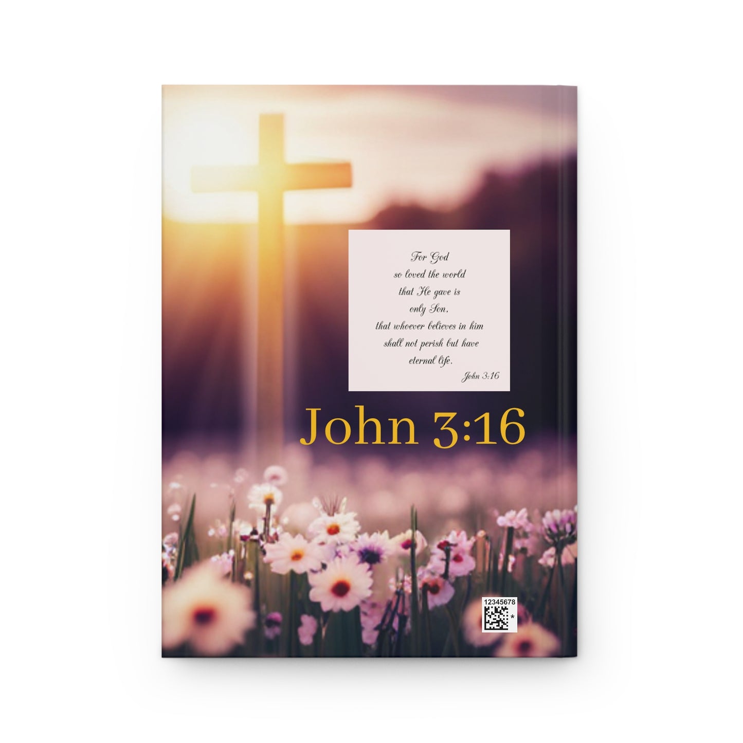 John 3:16 Hardcover Journal Matte