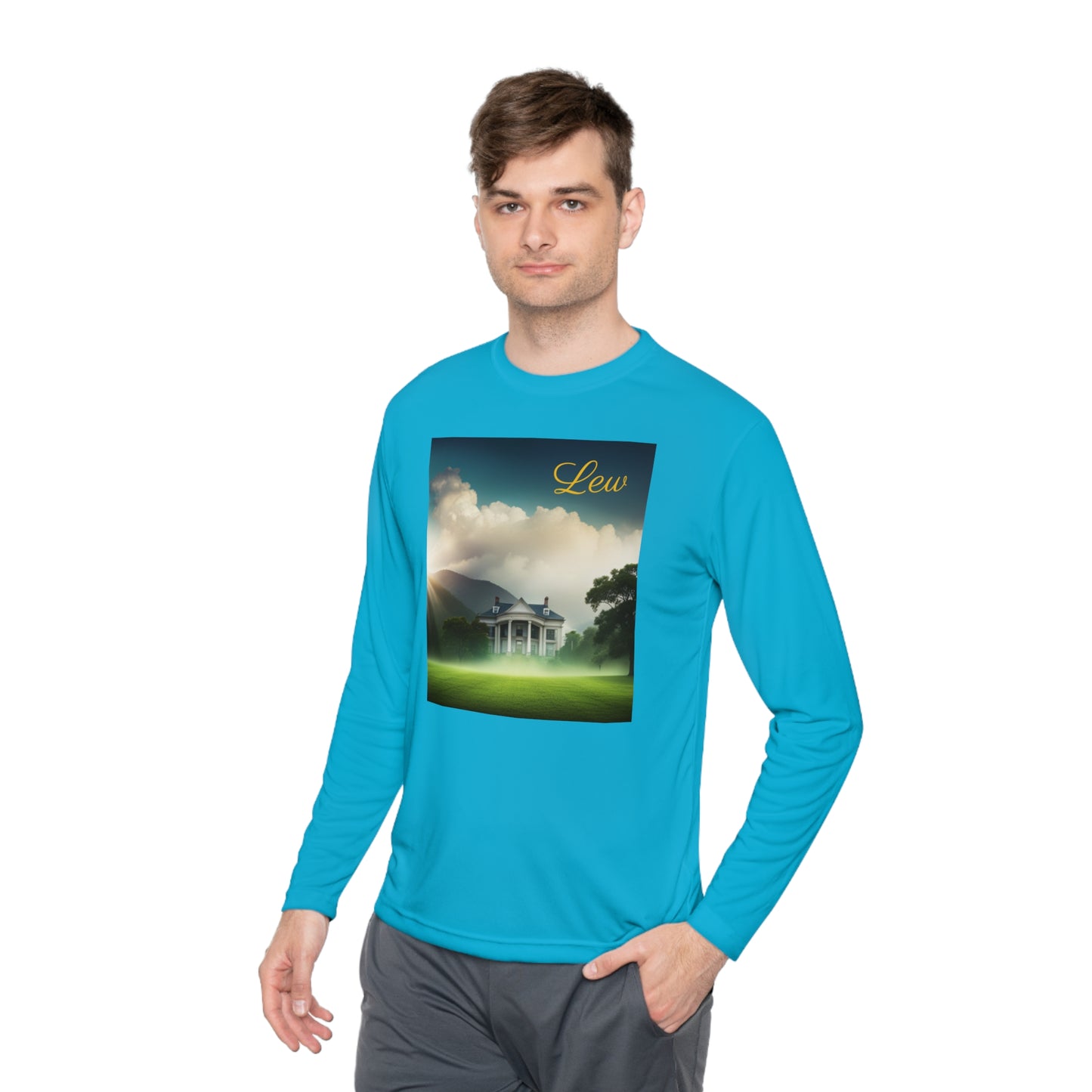 Lew Mansion Unisex Lightweight Long Sleeve Tee