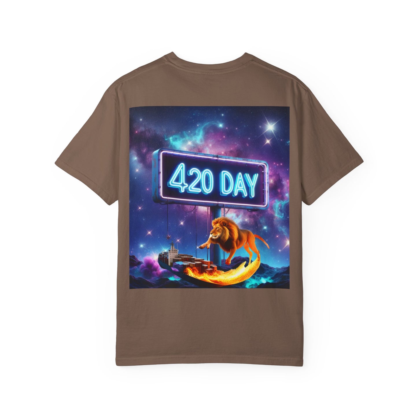 420 Day Sign Unisex Garment-Dyed T-Shirt