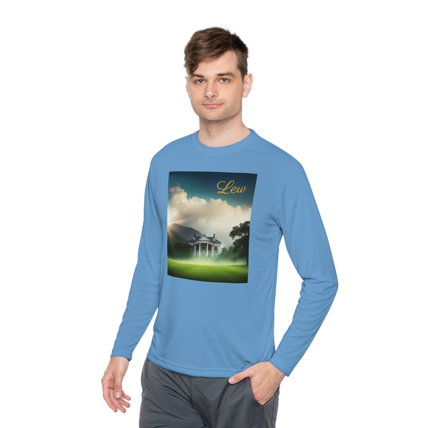 Lew Mansion Unisex Lightweight Long Sleeve Tee