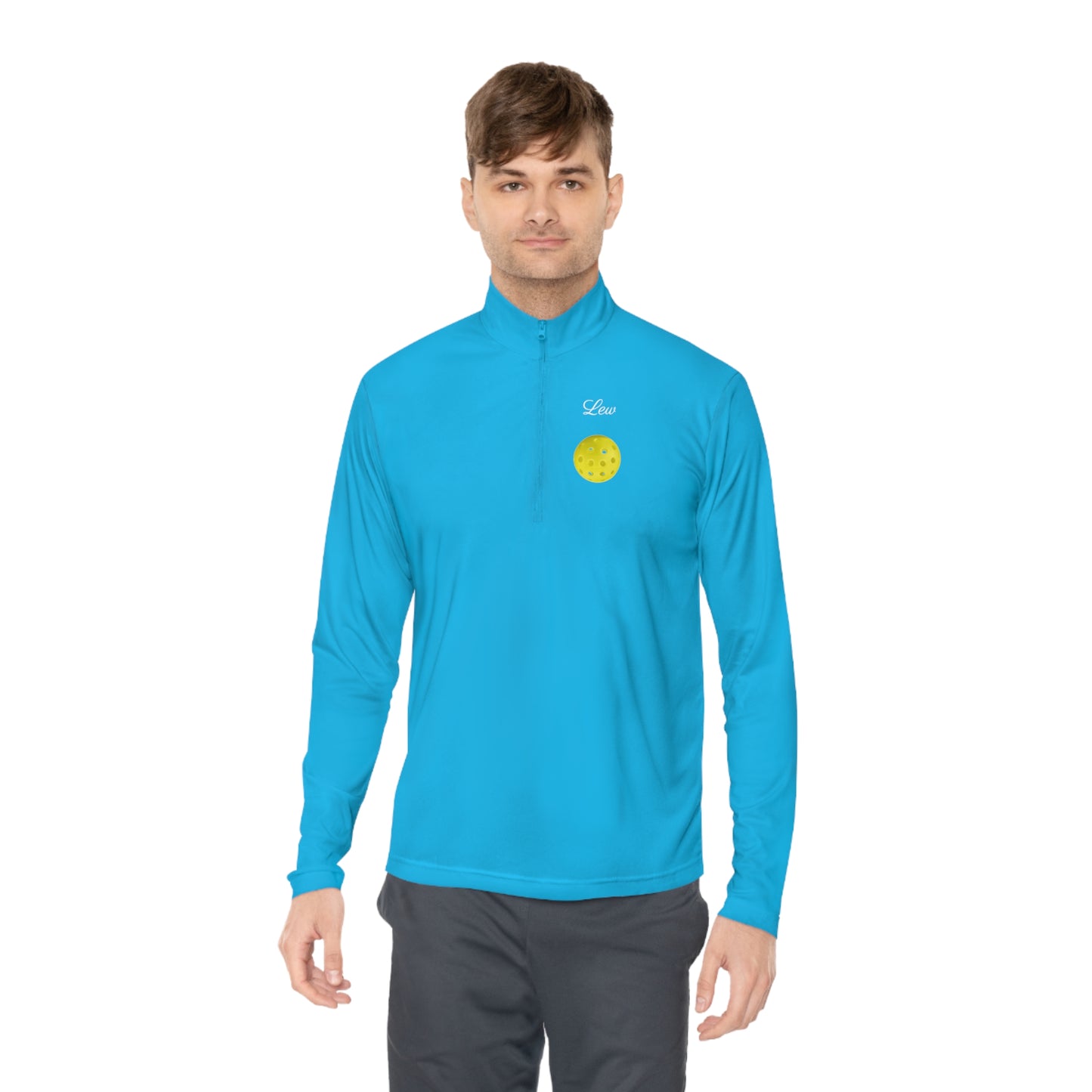 LEW Pickleball Unisex Quarter-Zip Pullover