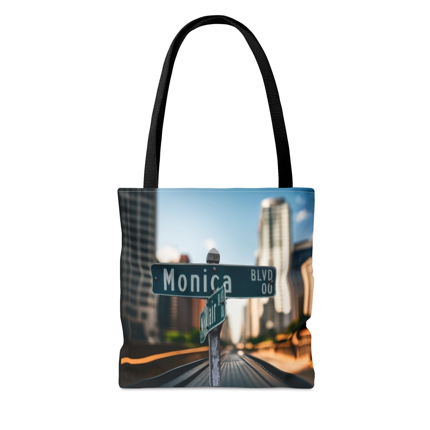 Monica Blvd Tote Bag (AOP)