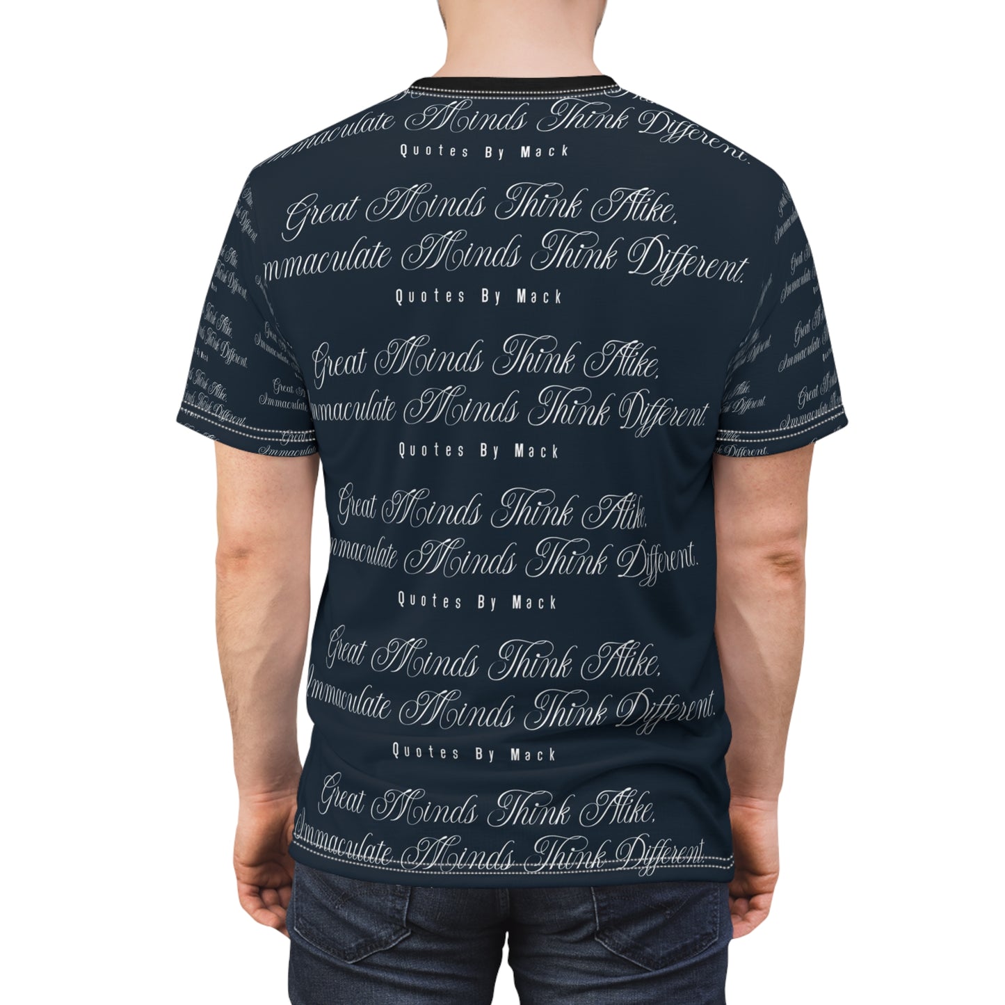 Quotes by Mack D IME Unisex Cut & Sew Tee (AOP)