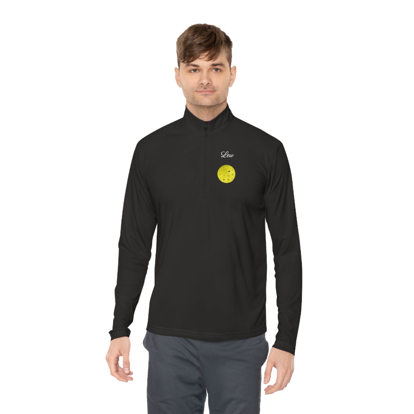 LEW Pickleball Unisex Quarter-Zip Pullover