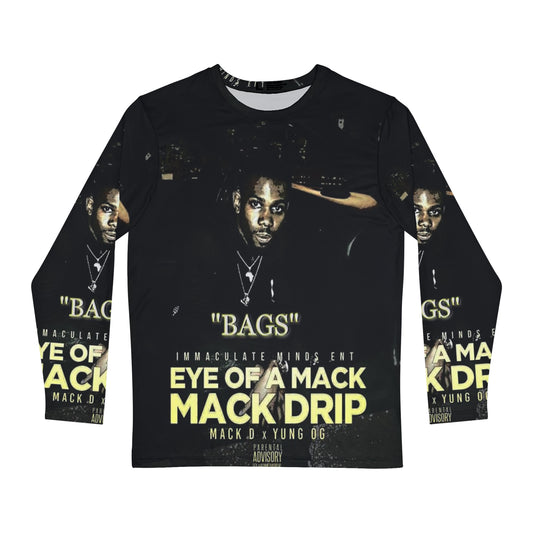 Mack D "Bags" Men's Long Sleeve Shirt (AOP)