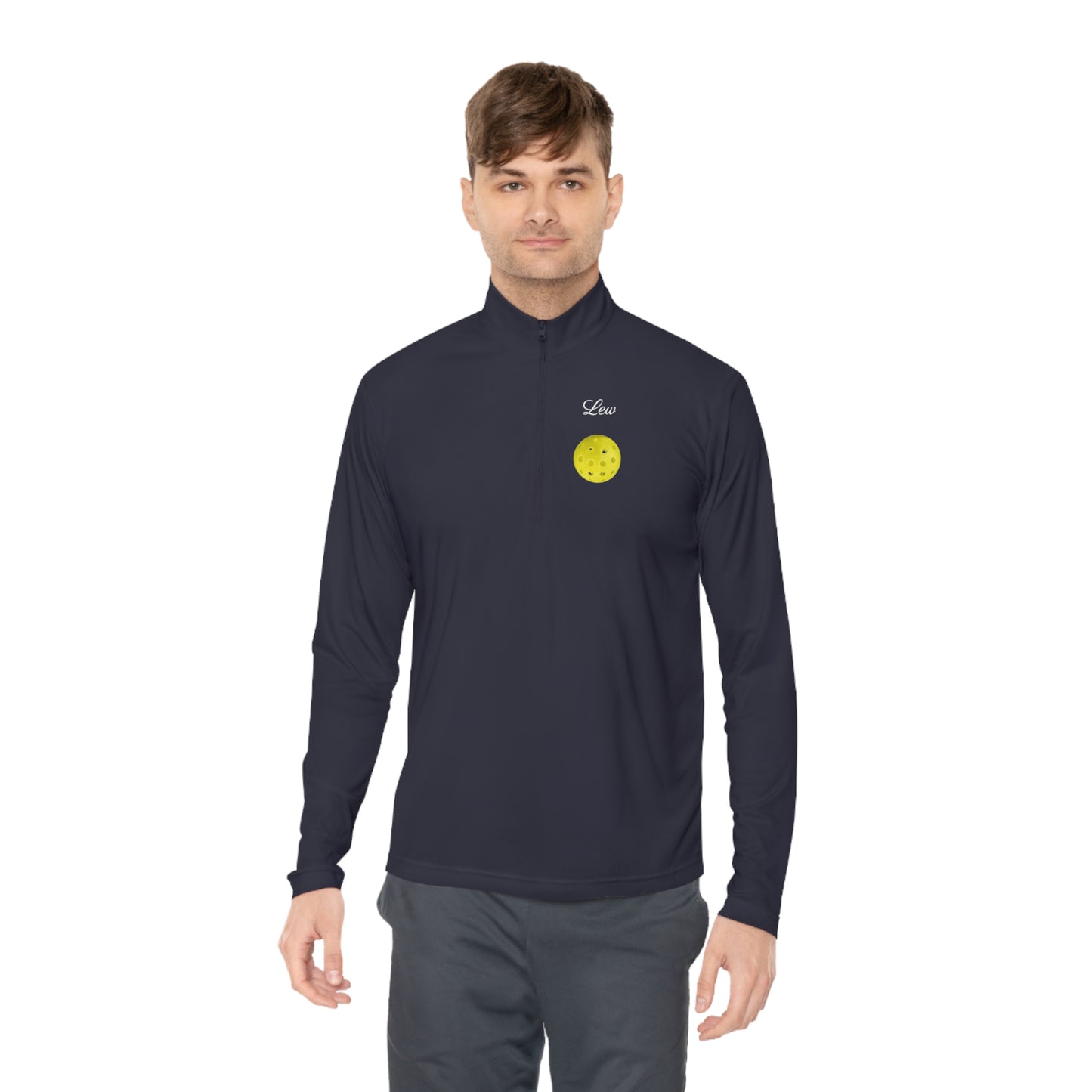 LEW Pickleball Unisex Quarter-Zip Pullover