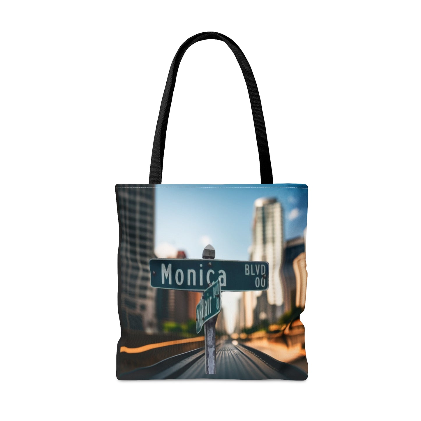 Monica Blvd Tote Bag (AOP)