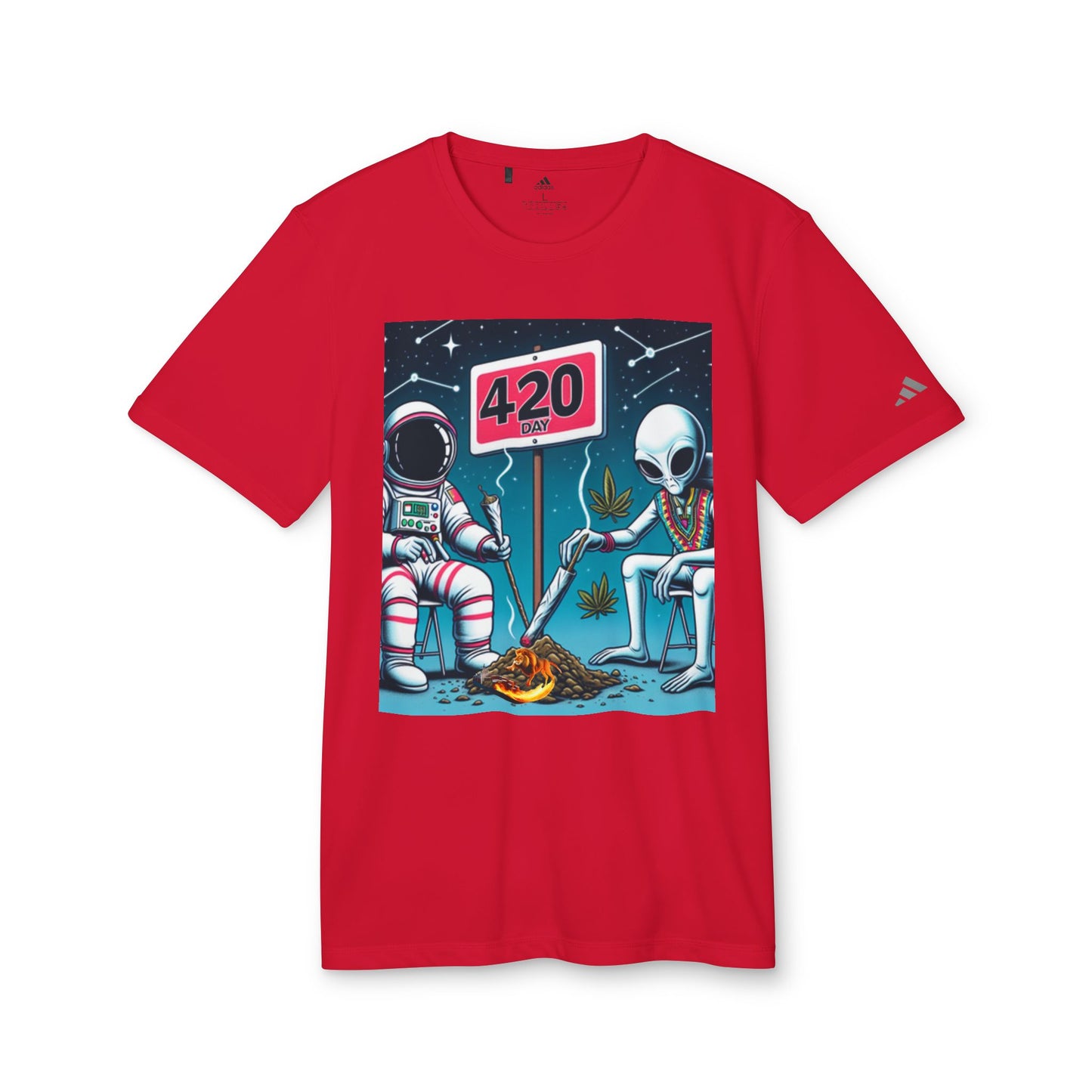 420 Day Astronauts Unisex Sport T-Shirt
