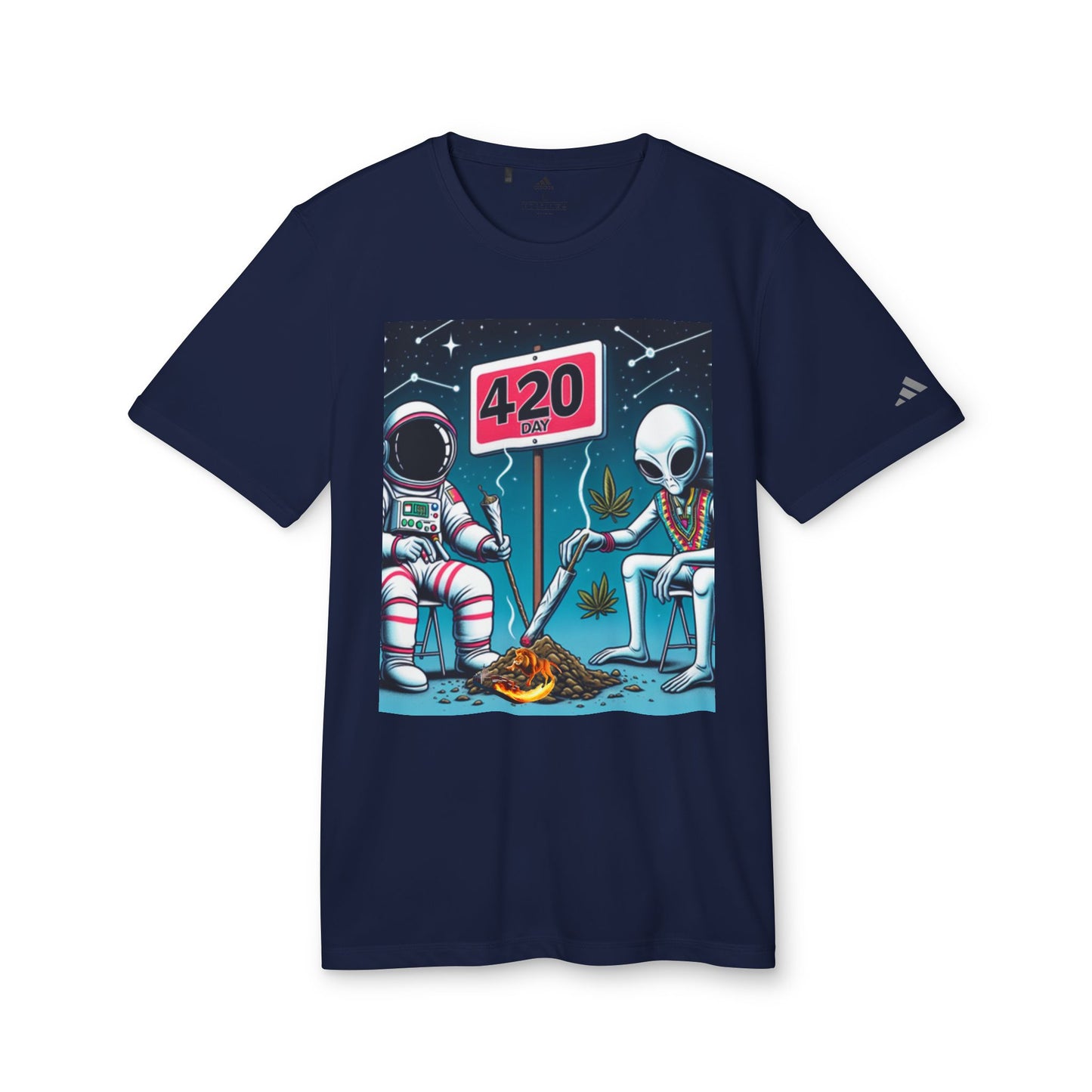 420 Day Astronauts Unisex Sport T-Shirt