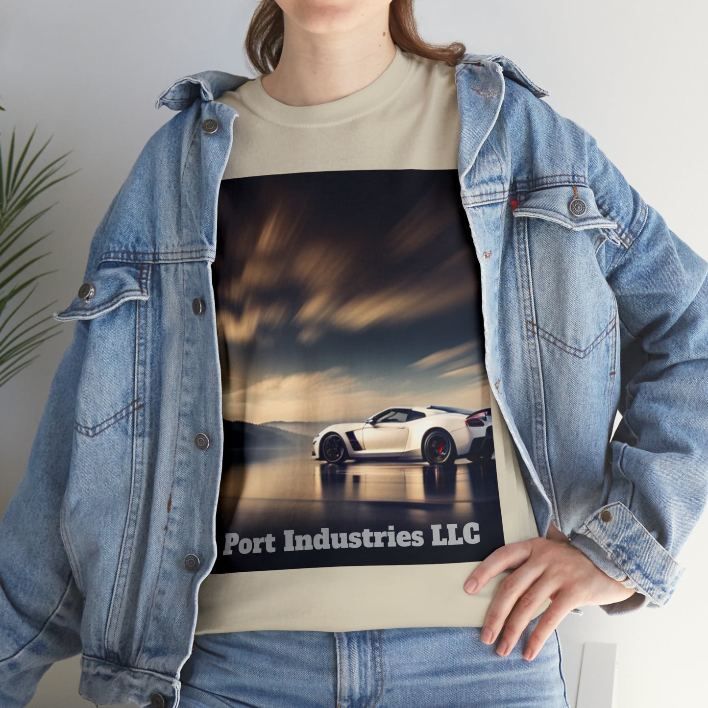 C Port Industries LLC Cportmerch.com Unisex Heavy Cotton Tee