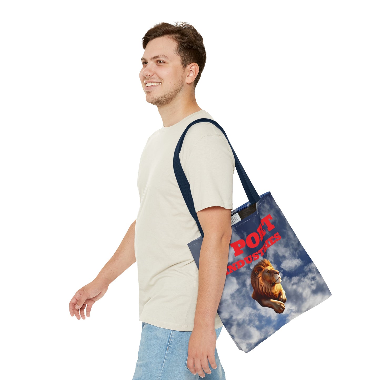 C Port Lion in the Clouds Tote Bag (AOP)