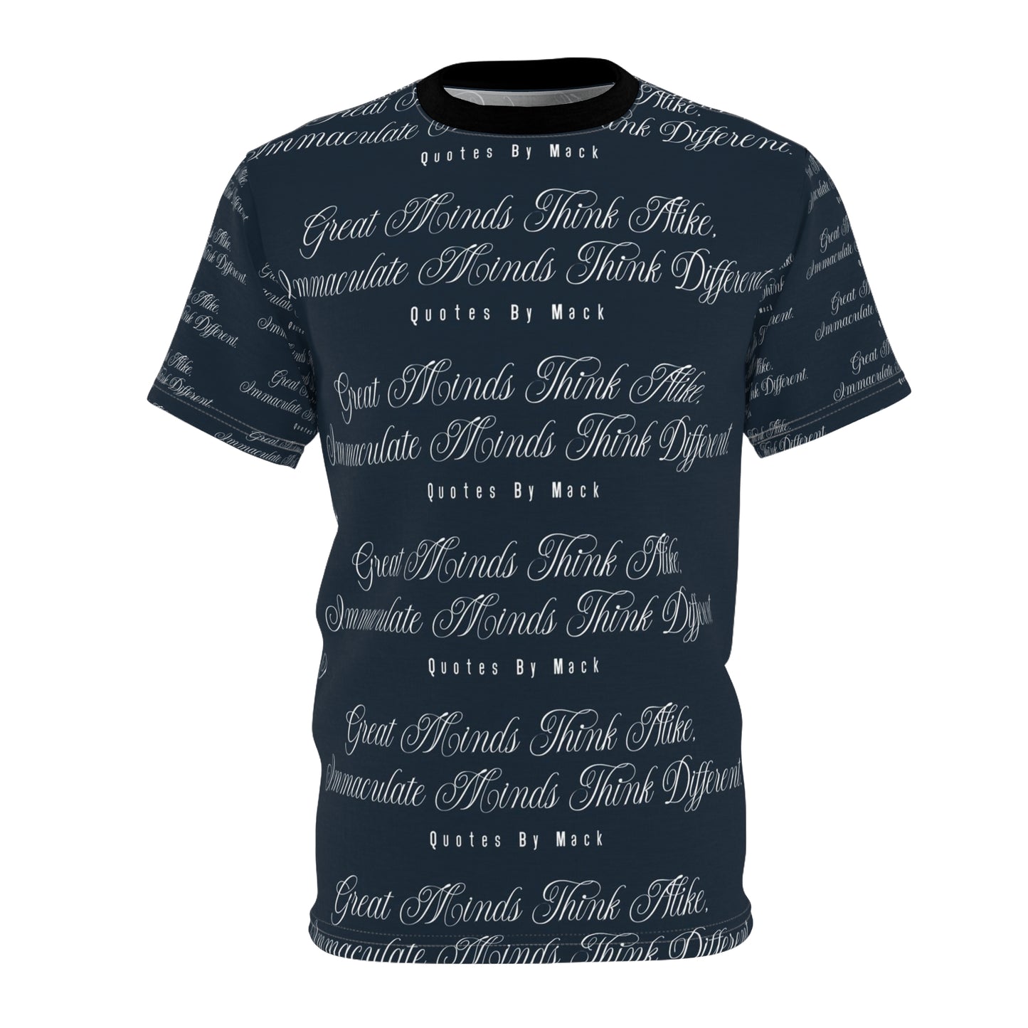 Quotes by Mack D IME Unisex Cut & Sew Tee (AOP)