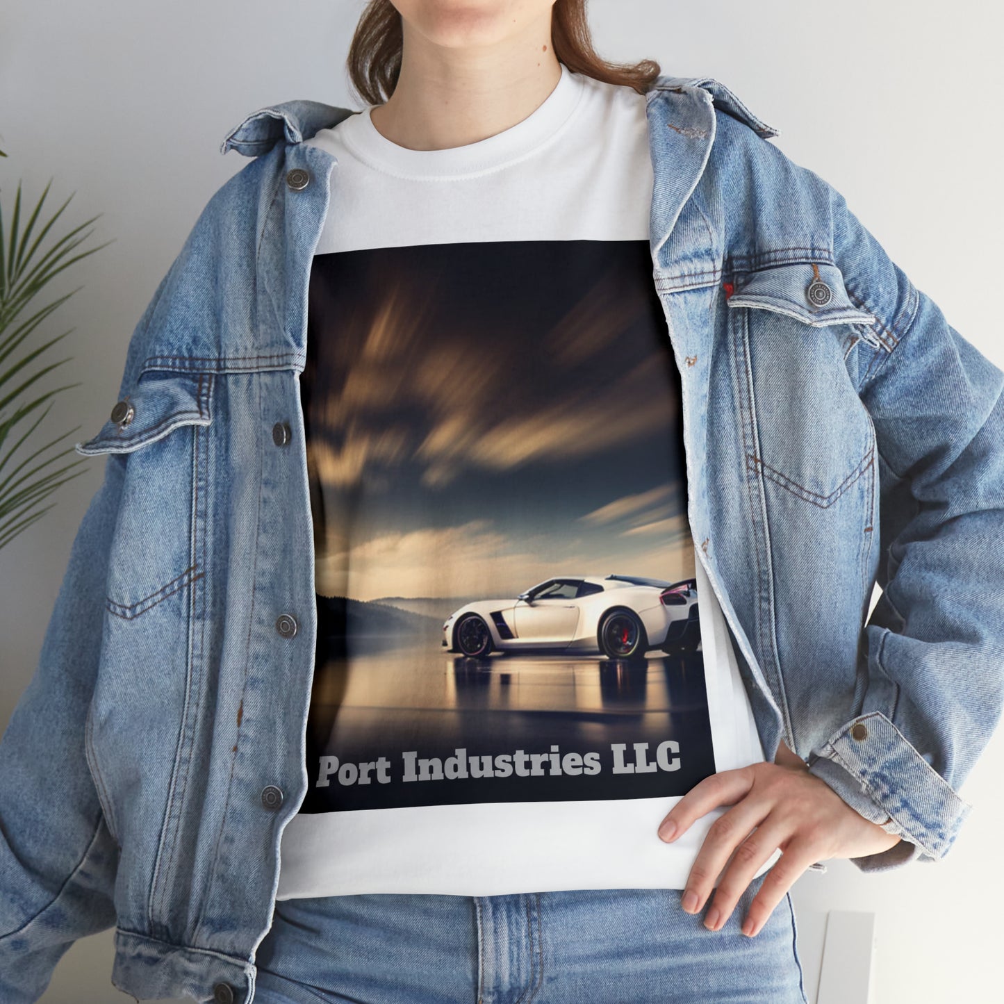 C Port Industries LLC Cportmerch.com Unisex Heavy Cotton Tee