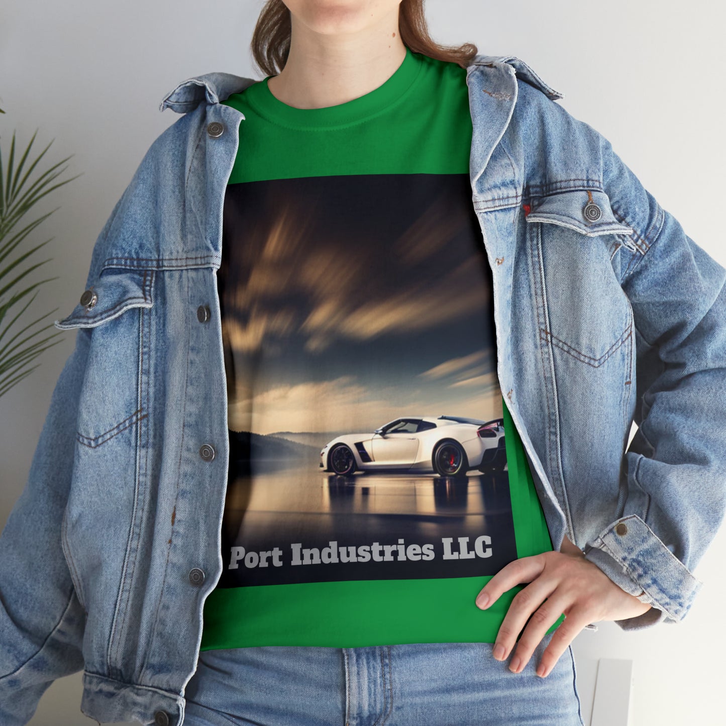 C Port Industries LLC Cportmerch.com Unisex Heavy Cotton Tee