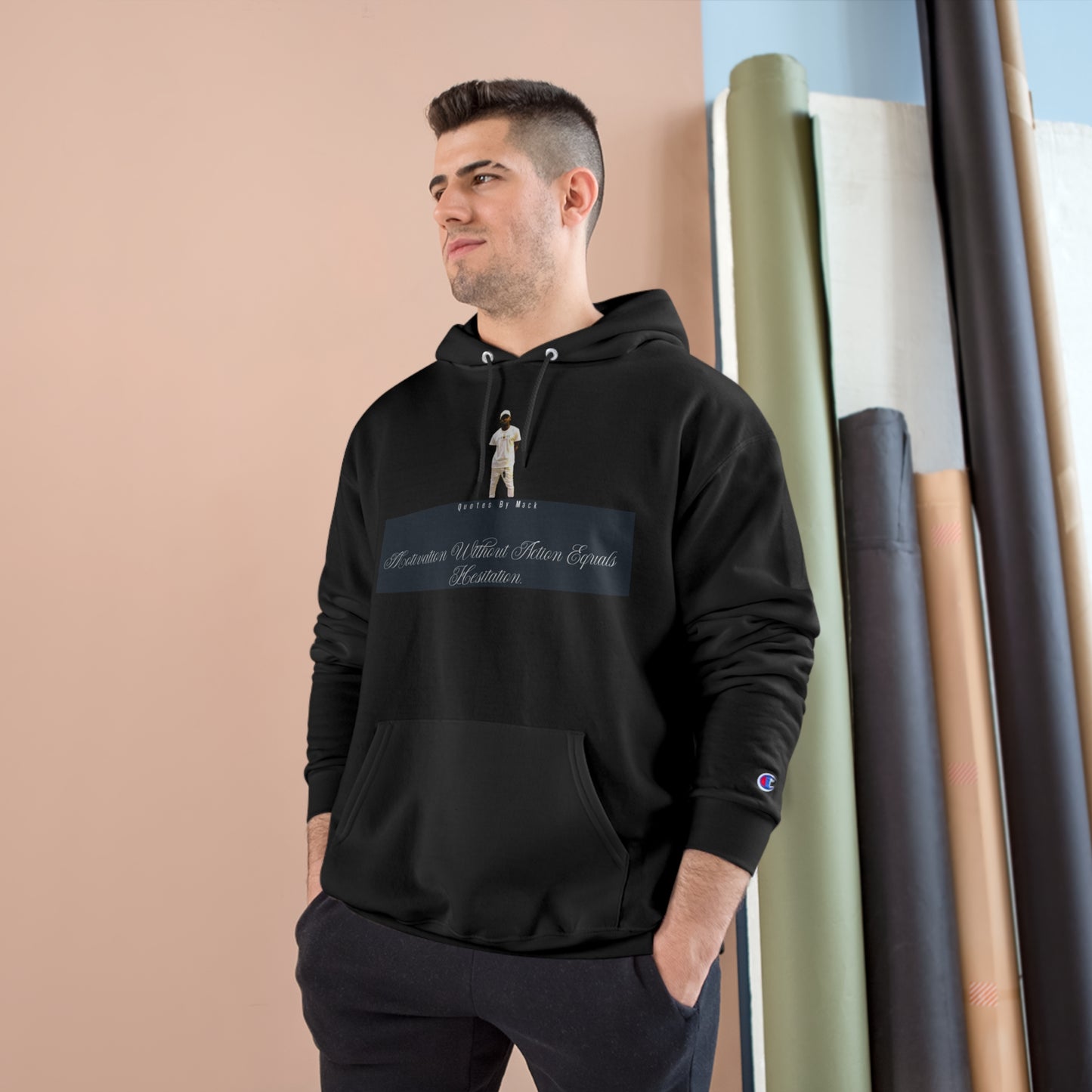 Quotes by Mack IME Champion Hoodie