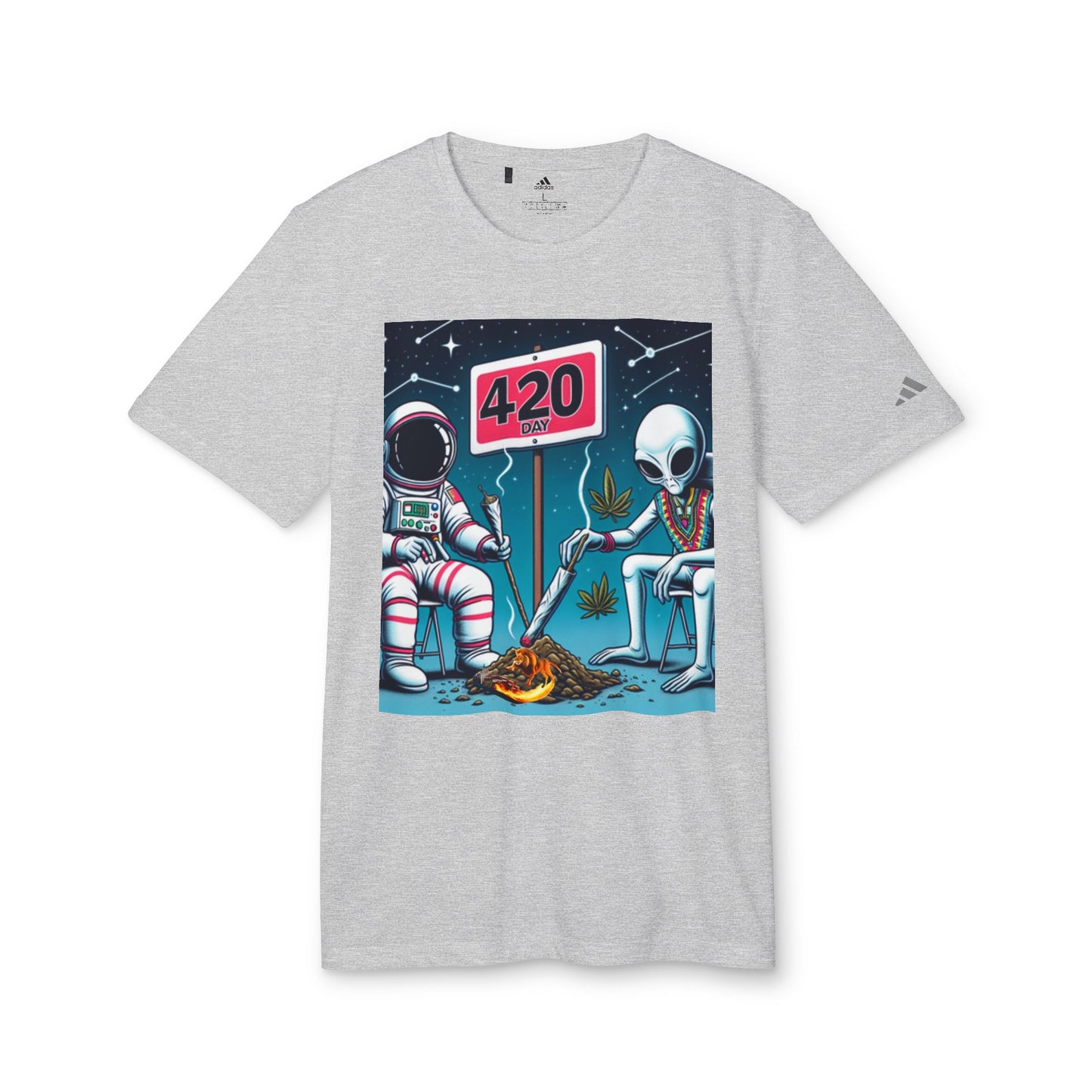 420 Day Astronauts Unisex Sport T-Shirt
