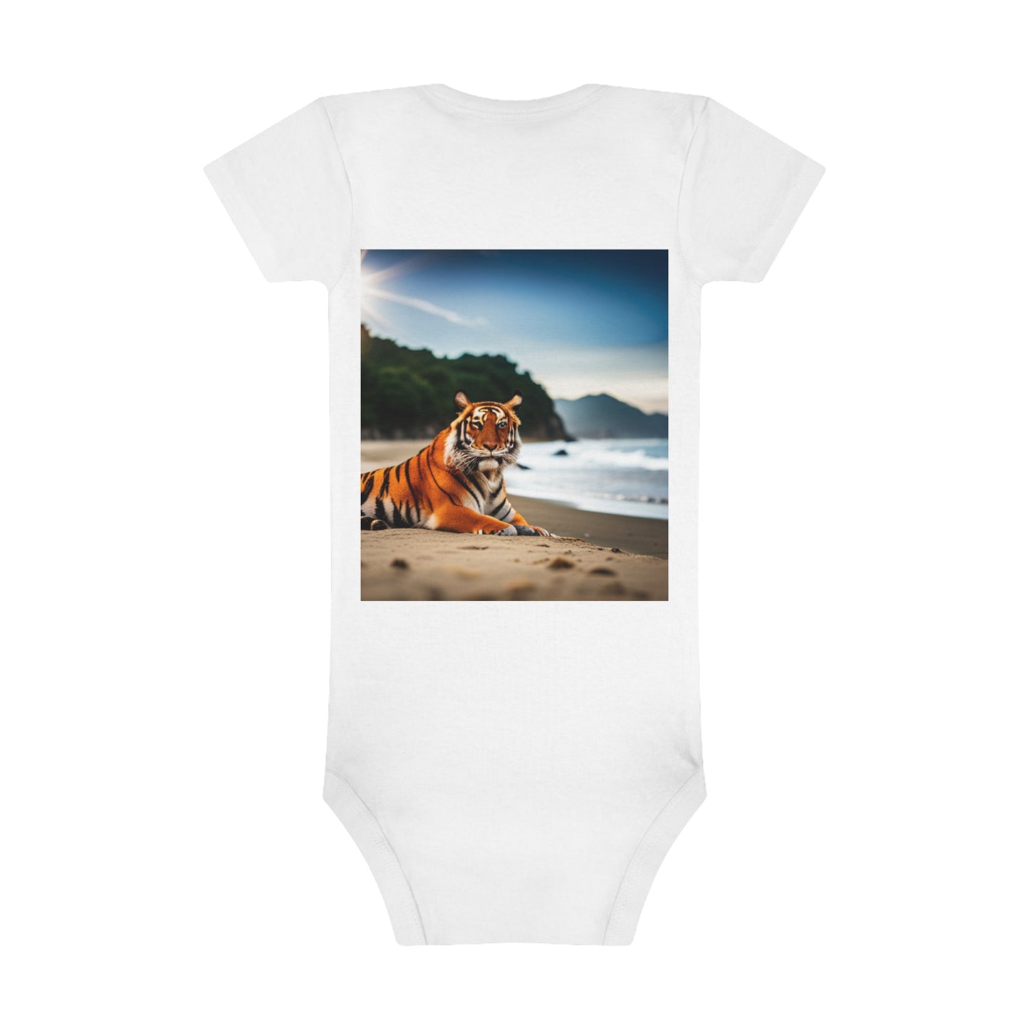 Tiger Onesie® Organic Baby Bodysuit