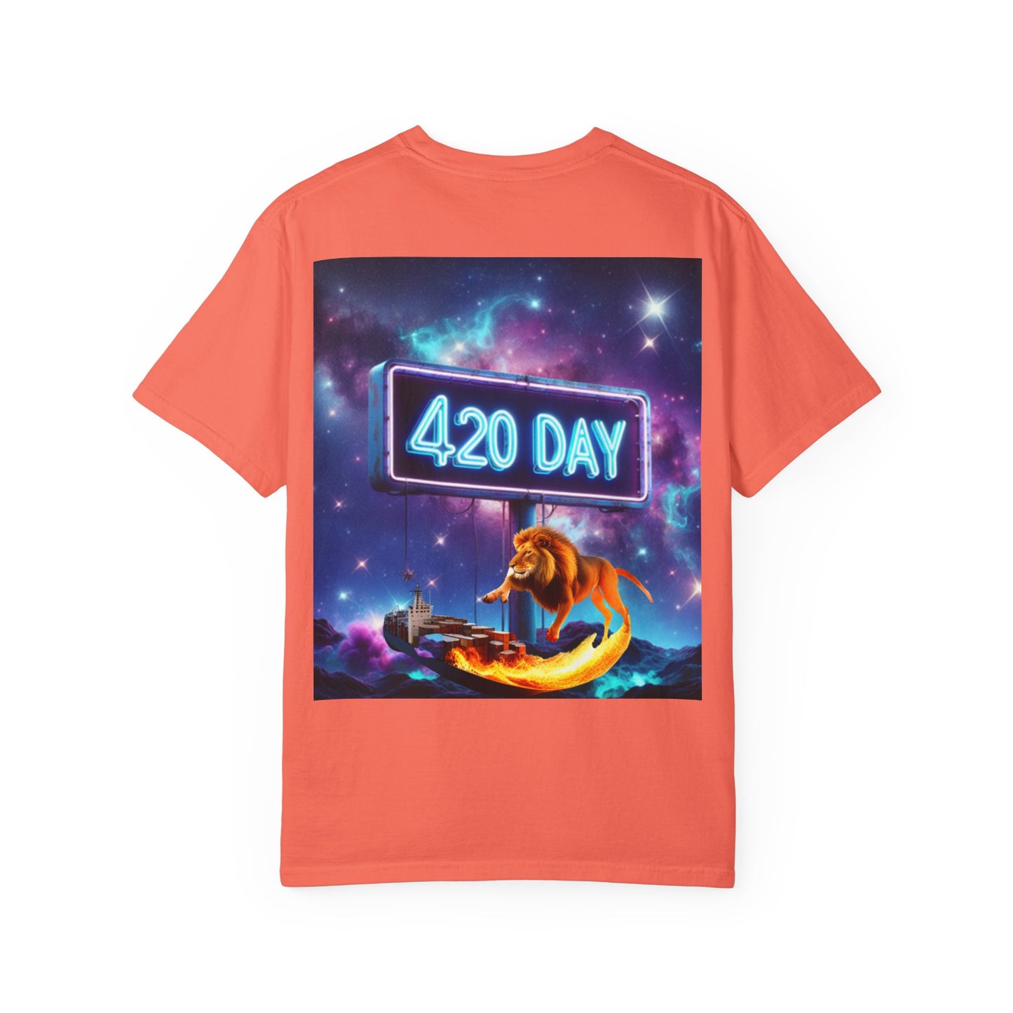 420 Day Sign Unisex Garment-Dyed T-Shirt