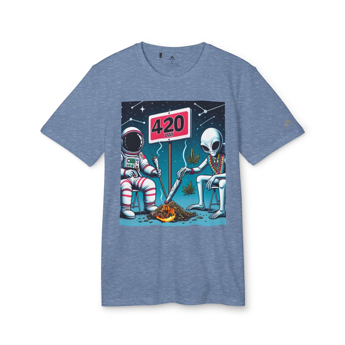 420 Day Astronauts Unisex Sport T-Shirt