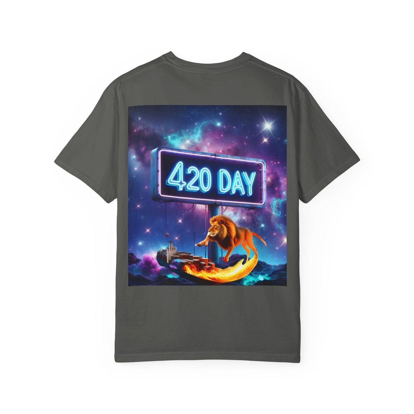 420 Day Sign Unisex Garment-Dyed T-Shirt