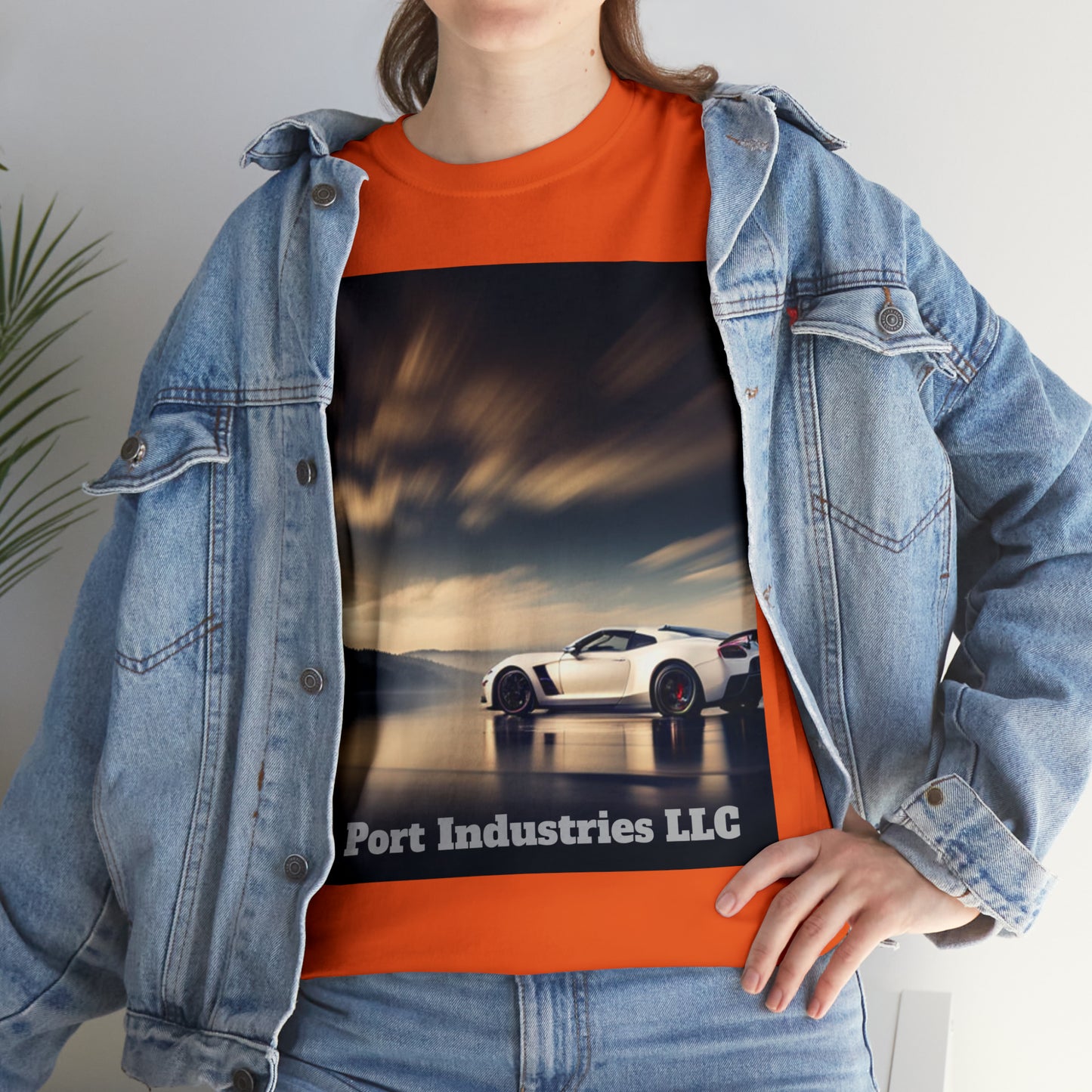 C Port Industries LLC Cportmerch.com Unisex Heavy Cotton Tee