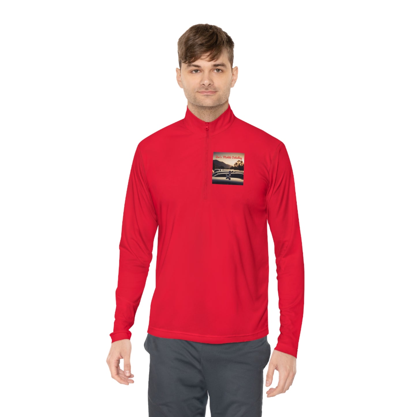 Jon's Mobile Detail Unisex Quarter-Zip Pullover