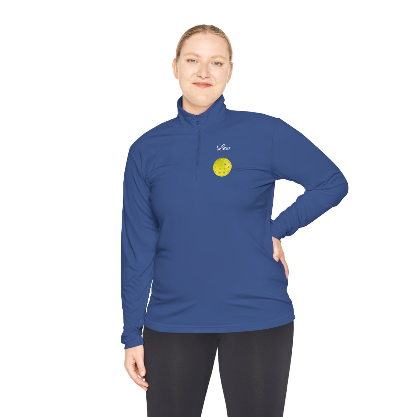 LEW Pickleball Unisex Quarter-Zip Pullover