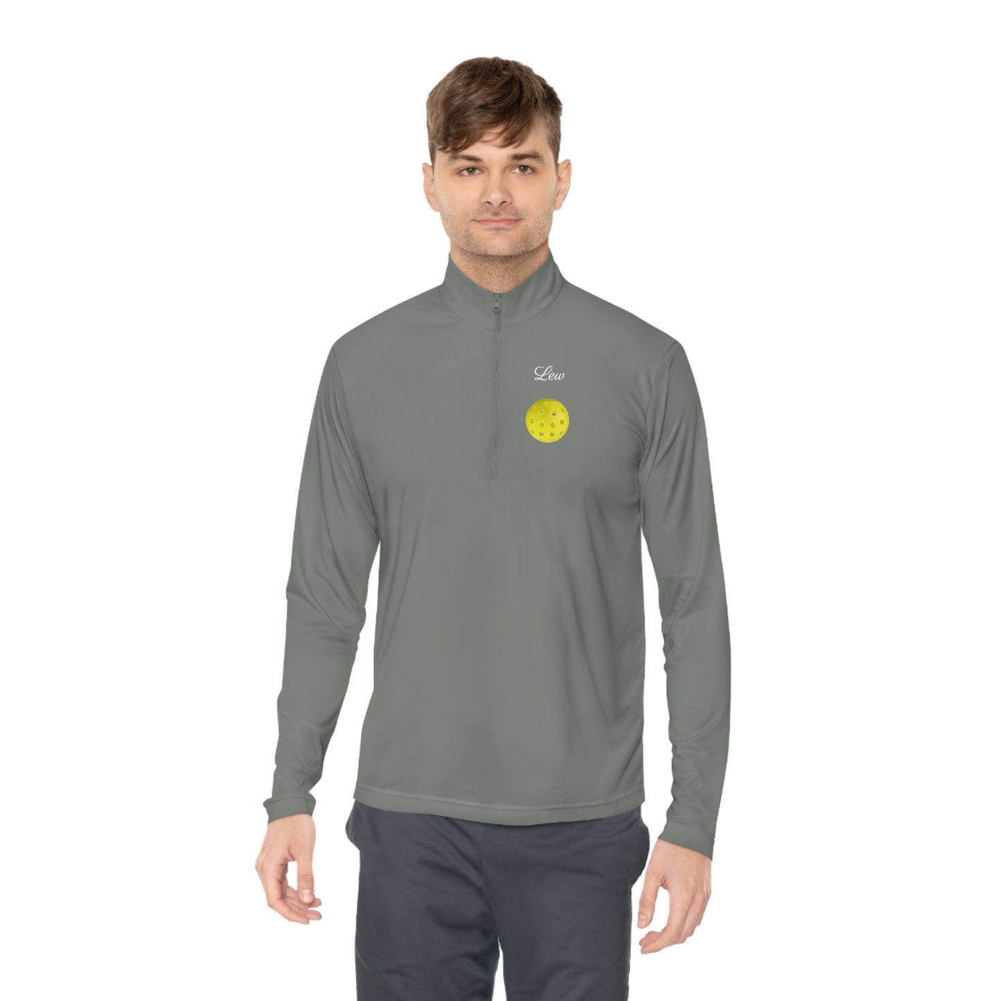 LEW Pickleball Unisex Quarter-Zip Pullover