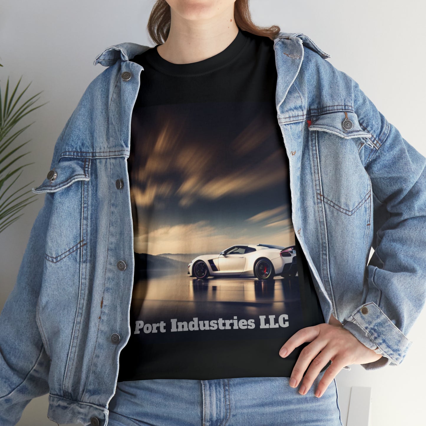 C Port Industries LLC Cportmerch.com Unisex Heavy Cotton Tee