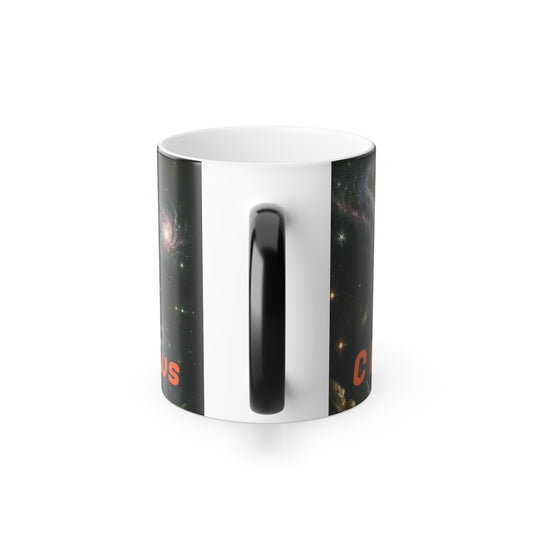 C Port Hemp Reviews Cosmic Cannabis Color Morphing Mug - Perfect for Stoners, Space Lovers, and Gift Giving, 11oz Heat Activated Cup