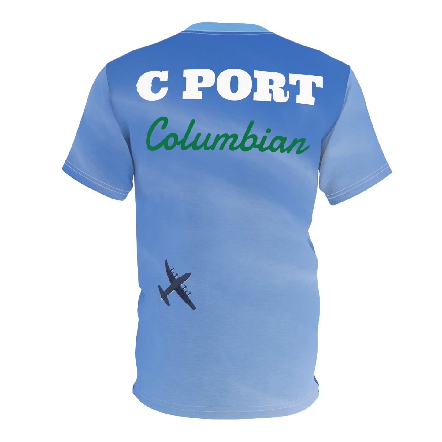 C Port  Columbian Coffee Unisex Cut & Sew Tee (AOP)