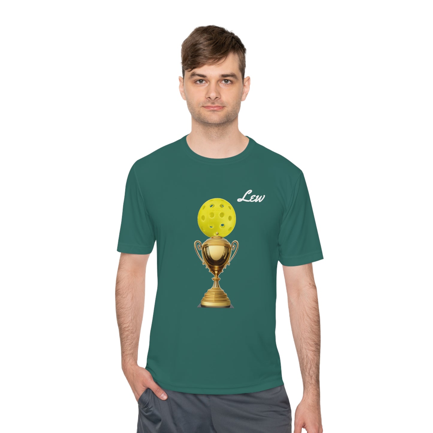 Lew Pickelball Short Sleeve Unisex Moisture Wicking Tee