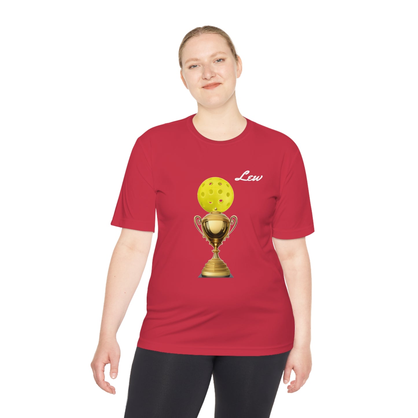 Lew Pickelball Short Sleeve Unisex Moisture Wicking Tee