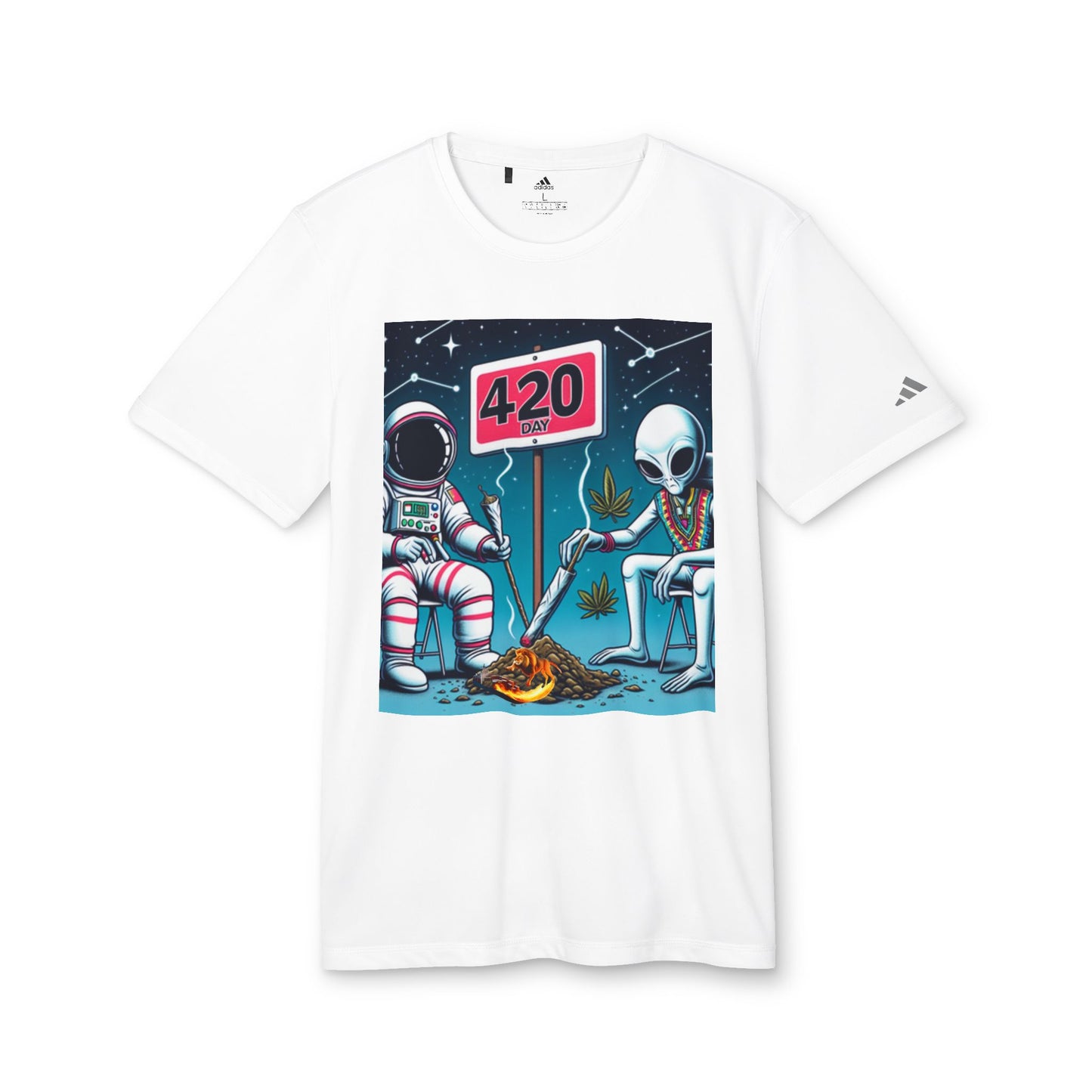 420 Day Astronauts Unisex Sport T-Shirt