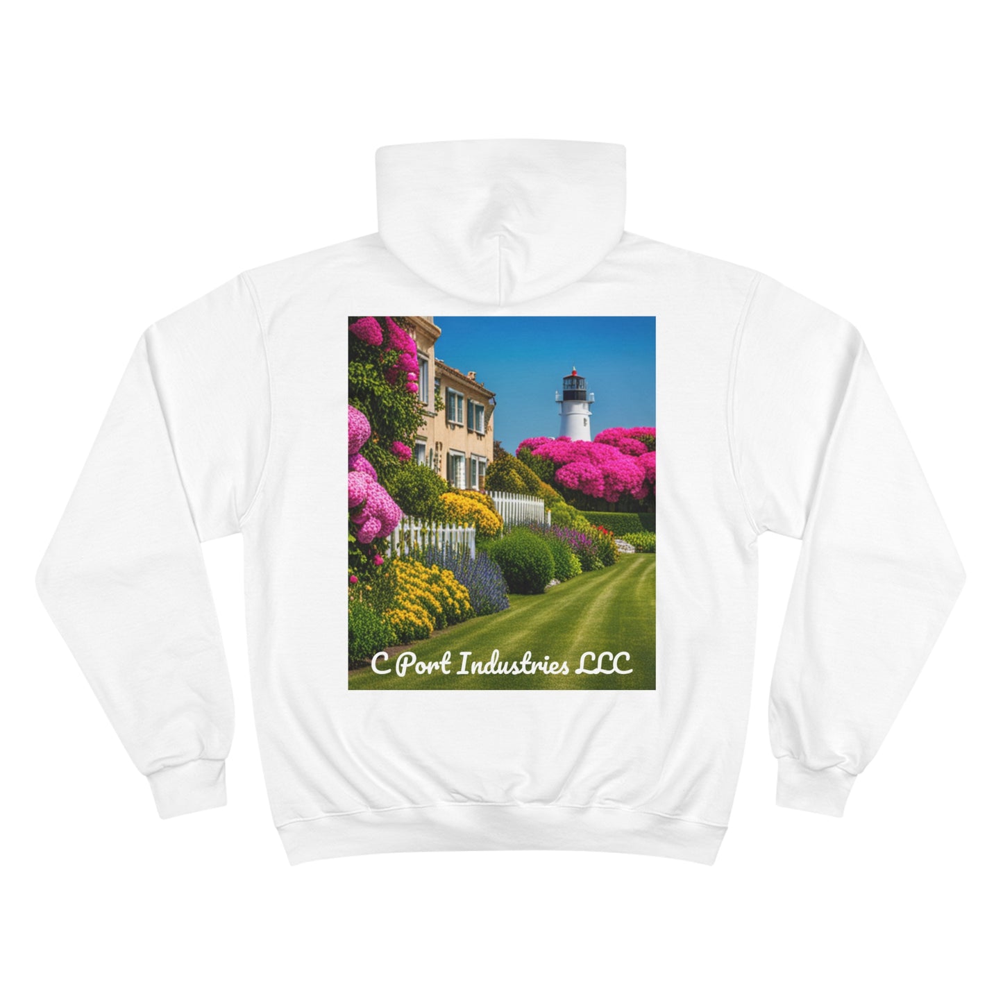 C Port Industries LLC Landscape Division Champion Hoodie