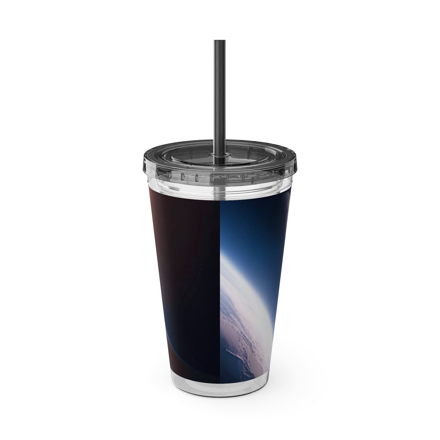 C Port Solar System Sunsplash Tumbler with Straw, 16oz