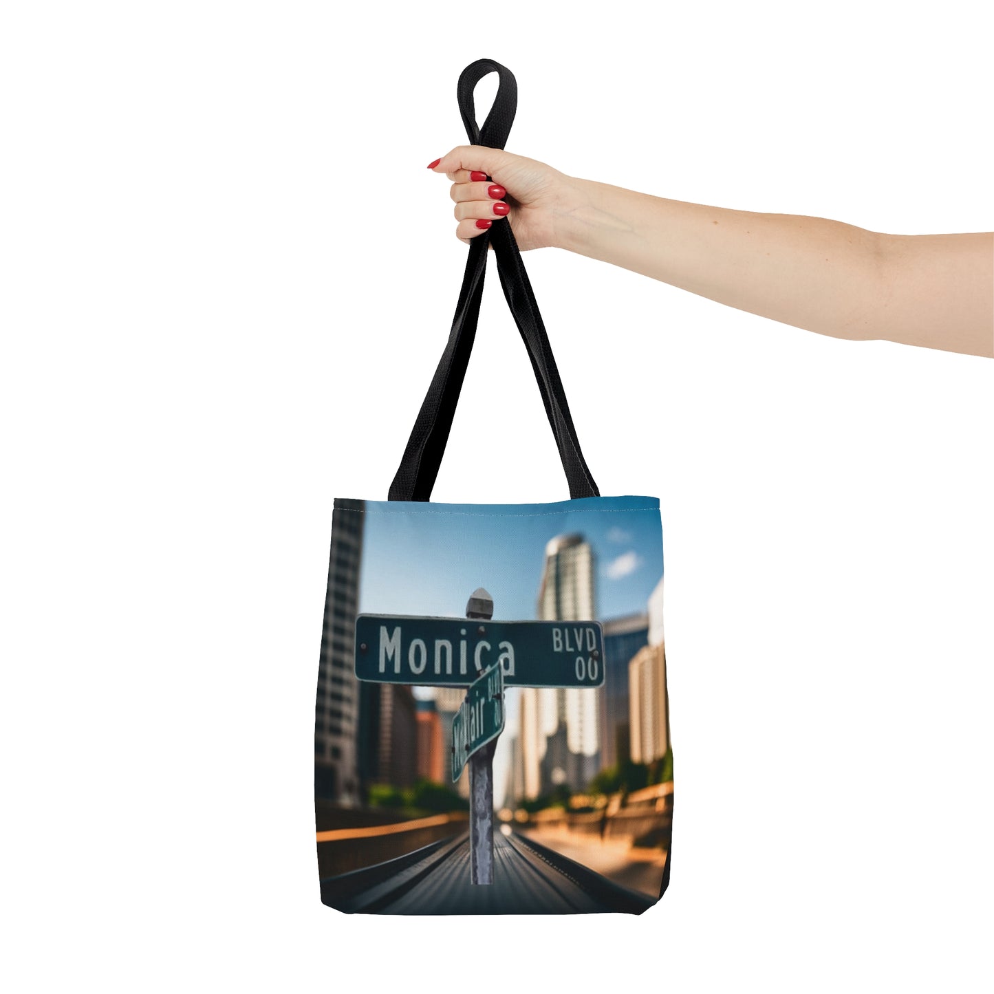 Monica Blvd Tote Bag (AOP)